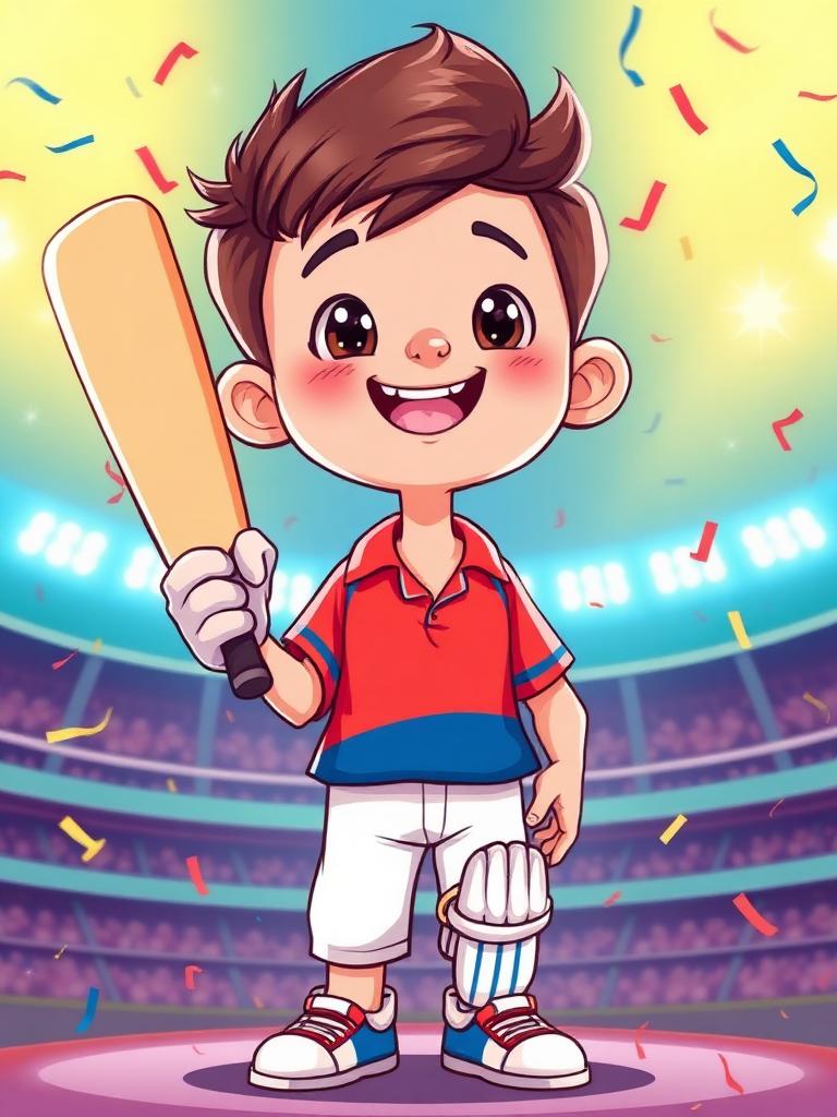 Cricket Champ cartoon theme